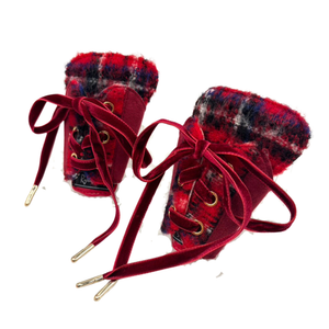 AIR WALK‐エアーウォーク-<br>プレイド レッド