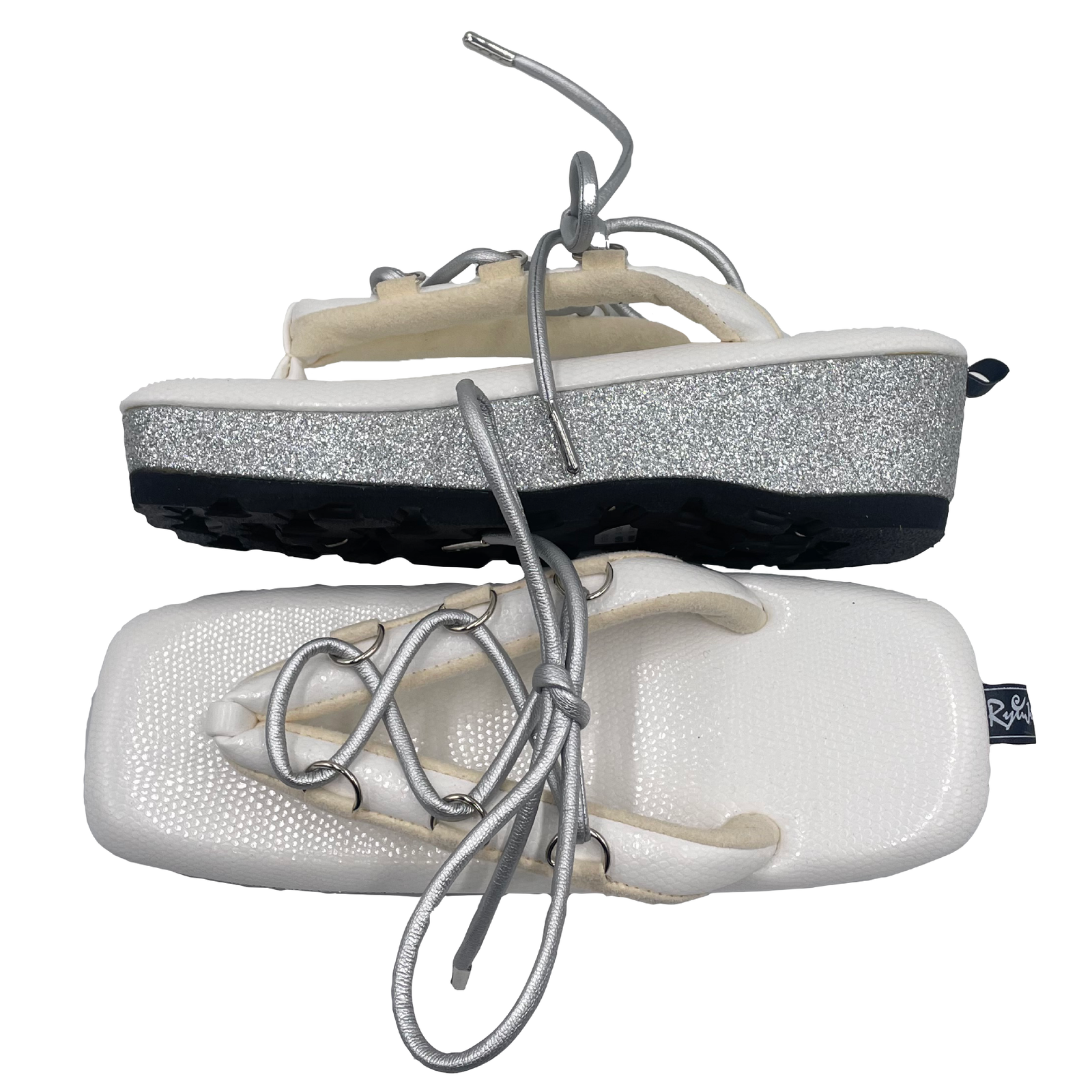 【スクエアリニア】(White×Silver)