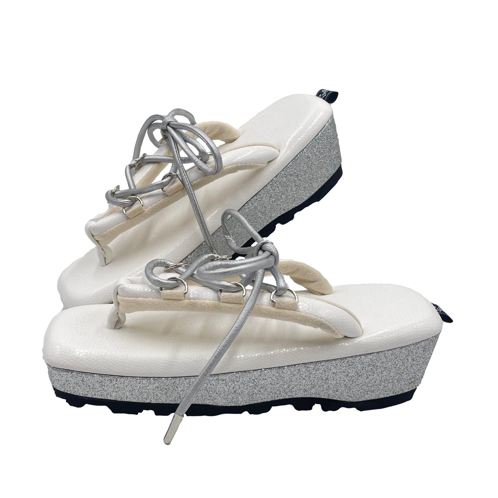 【スクエアリニア】(White×Silver)