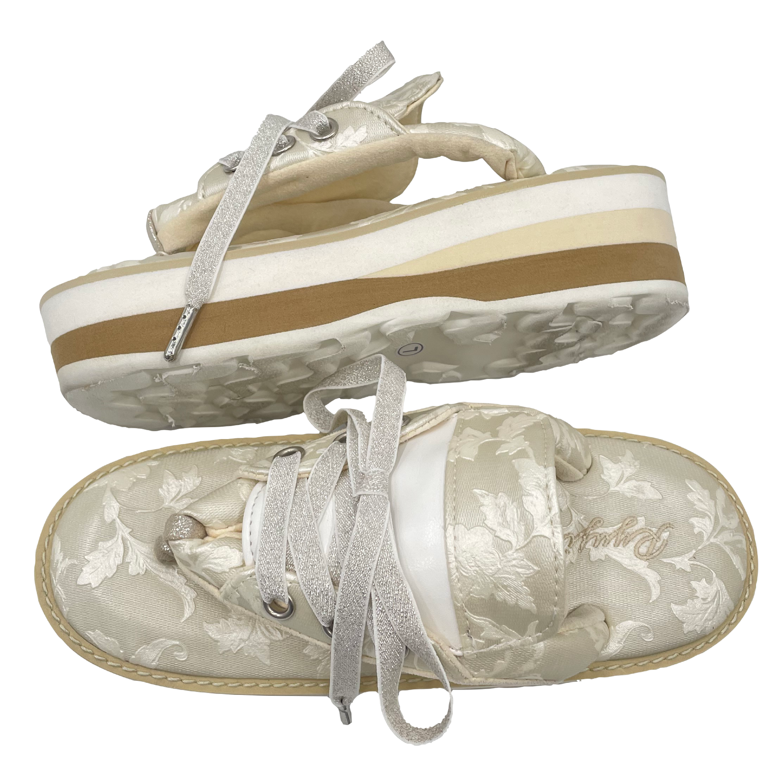 スポカジュ（Beige×White）